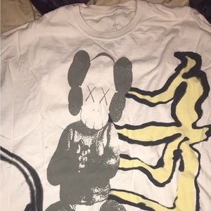 Travis scottxkaws fragment tee
